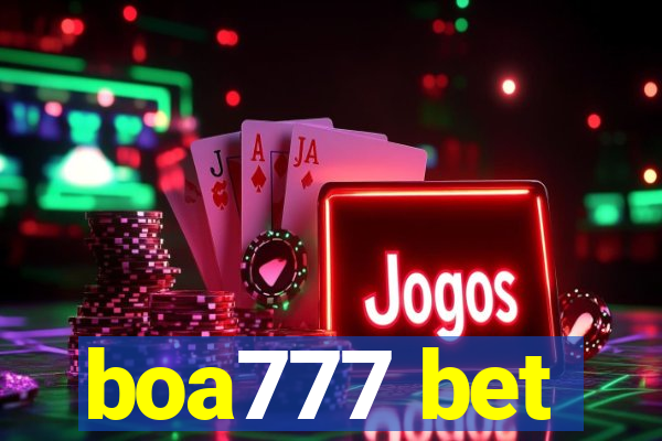 boa777 bet